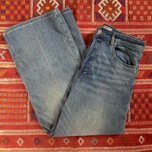 Free People High Rise Wide Leg Crop